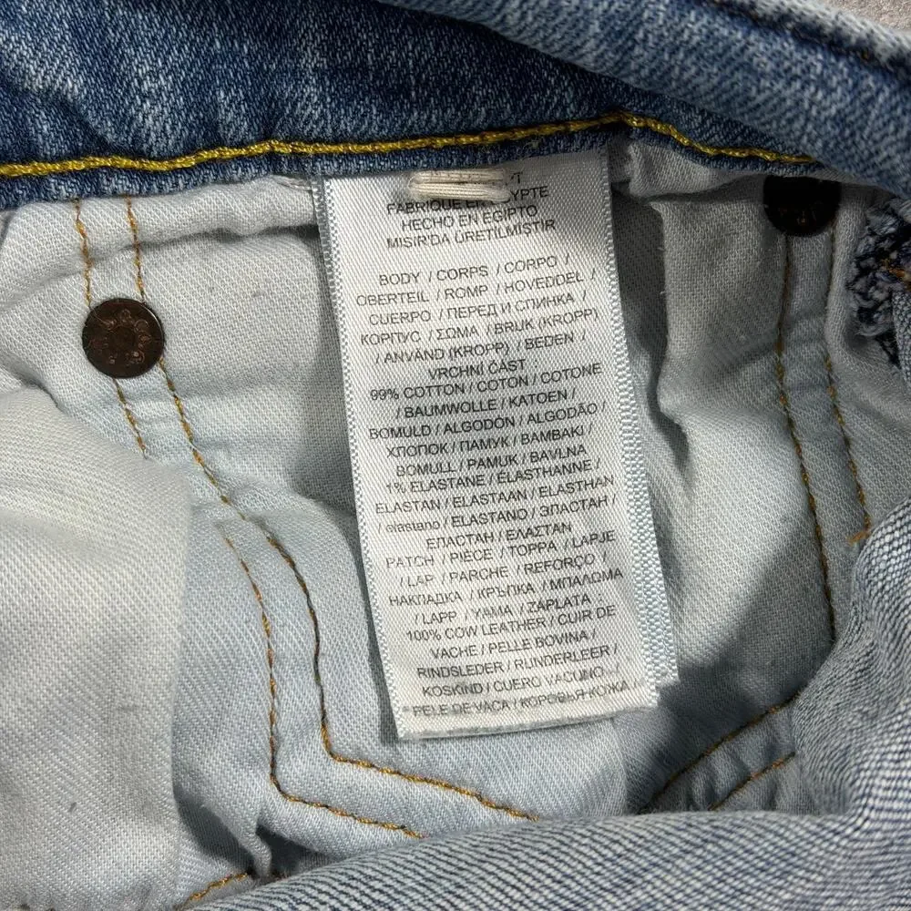Polo Ralph Lauren Varick Slim Straight Jeans Mens 33x32 Light Blue Wash Stretch